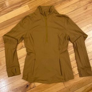 Like new run briskly lululemon jacket size 8 spiced bronze